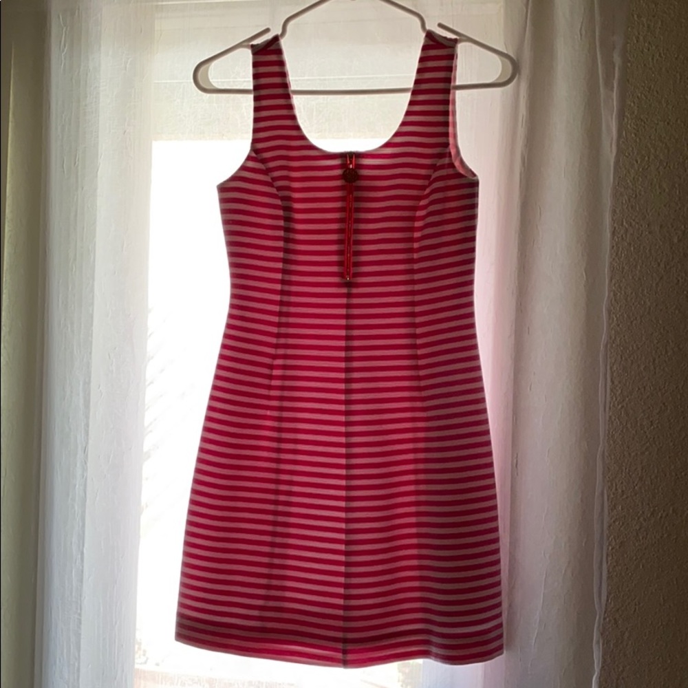 Pink and White striped Lilly Pulitzer Dress
